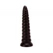 X-MEN 11.6 inch Butt Plug Black - Letapasztható anál dildo 29,5 cm