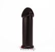 X-MEN 10 inch Butt Plug Black - Fekete análdugó, bőrbarát anyagból 25,4 cm