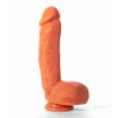 X-MEN 8.5" Dildo Colours Pleasure Flesh 3 - Herés, letapasztható, dildó