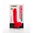 X-MEN 8.5" Dildo Colours Pleasure Flesh 3 - Herés, letapasztható, dildó