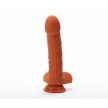X-MEN 8.5" Dildo Colour Pleasure Flesh 1- Herés, letapasztható, műpénisz