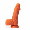 X-MEN 7.5" Dildo Colours Pleasure Flesh 1 - Letapasztható, herés, műpénisz