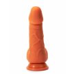 X-MEN 7.5" Dildo Colours Pleasure Flesh 1 - Letapasztható, herés, műpénisz