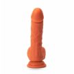 X-MEN 7.5" Dildo Colours Pleasure Flesh 3 - Herés, letapasztható, műpénisz