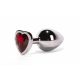 X-MEN Secret Shade Metal Butt Plug Red S