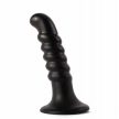X-Men 10" Extra Girthy Butt Plug Black IV - Fekete, letapasztható, anál tágító