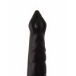 X-Men 12.6" Butt Plug Silicone Black - Fekete, letapasztható, záróizom tágító