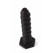 X-Men 7.87" Silicone Butt Plug Black S - Fekete, letapasztható, anál plug