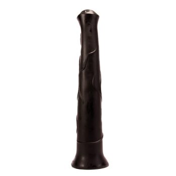 EwToys Huge Horse Dildo S/M/L Black - Fekete ló pénisz