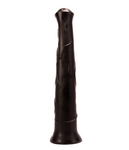 EwToys Huge Horse Dildo S/M/L Black - Fekete ló pénisz