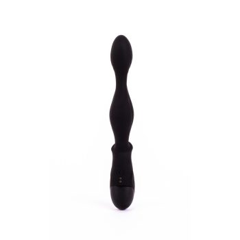   X-MEN Vibrating Plug Black – Prémium vibrációs fenékdugó extra élményekhez