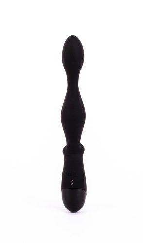 X-MEN Vibrating Plug Black – Prémium vibrációs fenékdugó extra élményekhez