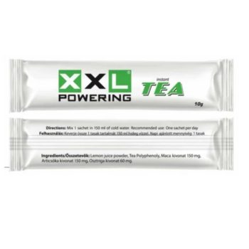   XXL POWERING POTENCIANÖVELŐ INSTANT TEA -választható kiszerelés 1 DB tasak / 10db-doboz 