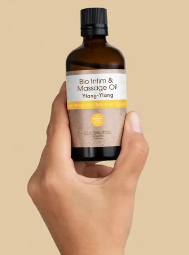 Bio Intim & Masszázsolaj Ylang-Ylang – természetes ápolás és érzéki kényeztetés egyetlen termékben 80ml.