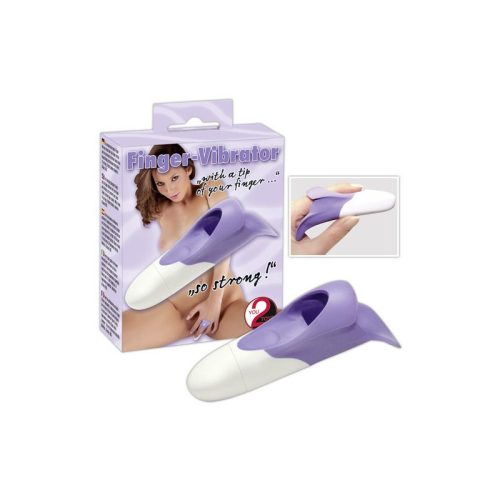 You2Toys - Fingervibrator - Lila, vibrációs ujjazó