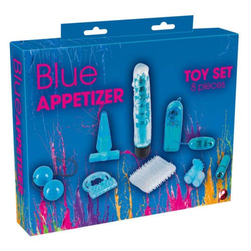 Blue Appetizer 8-piece set- 8 darabos  vibrátor szett