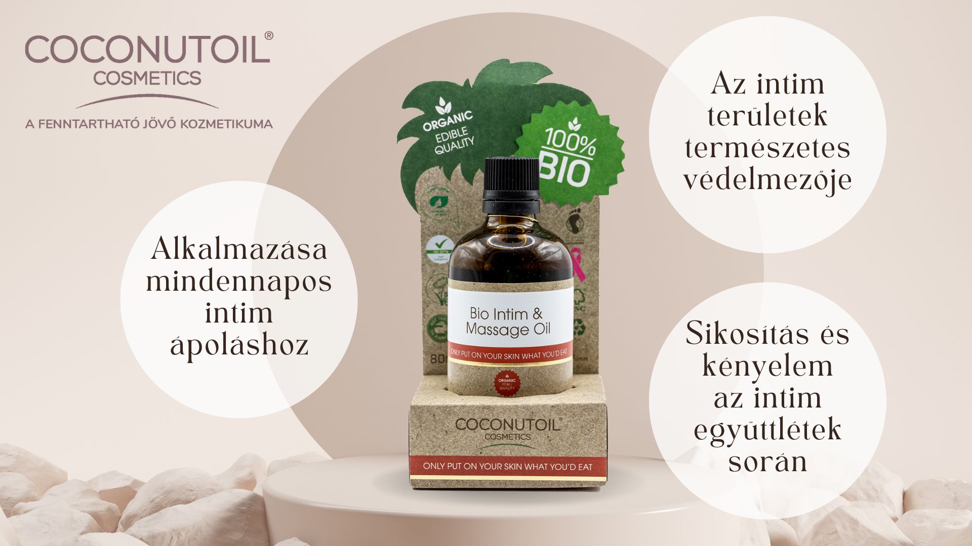 Ylang-Ylang intim masszázsolaj – természetes bio olaj érzéki masszázshoz és intim ápoláshoz