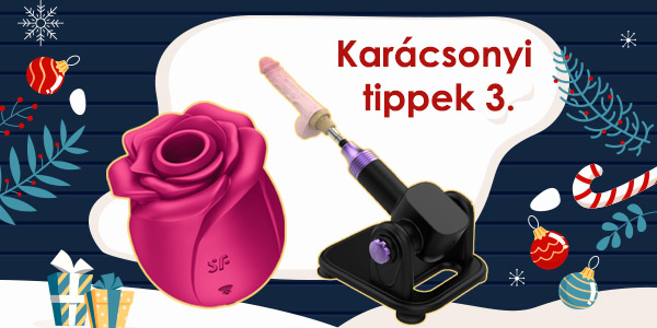 Karácsonyi tippek 3. - Karácsonyi intimitás sexshop termékekkel 